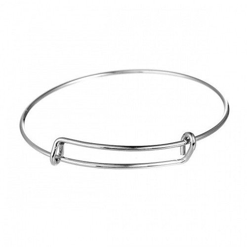 Expandable wire bangle - expandable,