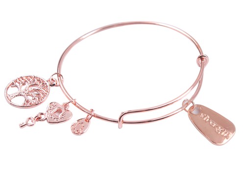 1pcs rose gold - rose, plate