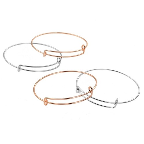 20pcs silver plated expandable - plated,