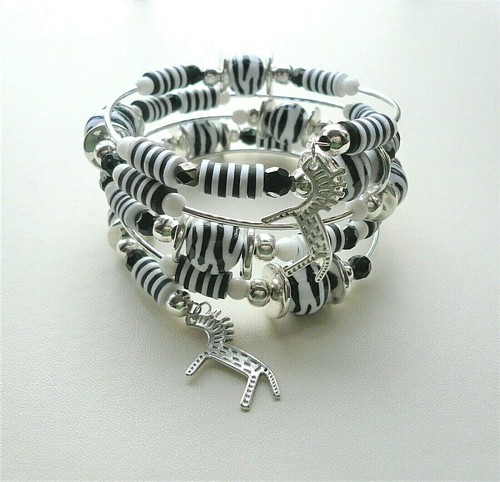 Zebra wrap bracelet memory - zebra,