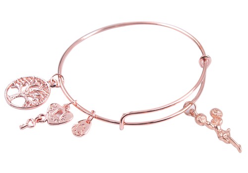 1pcs fashion rose gold plate - rose,