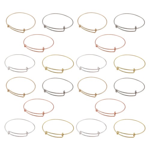 Adjustable wire iron bangle - adjustable,