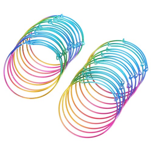 Expandable alloy bracelets - alloy,