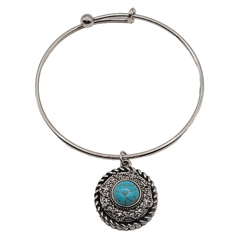 Western faux turquoise - faux,
