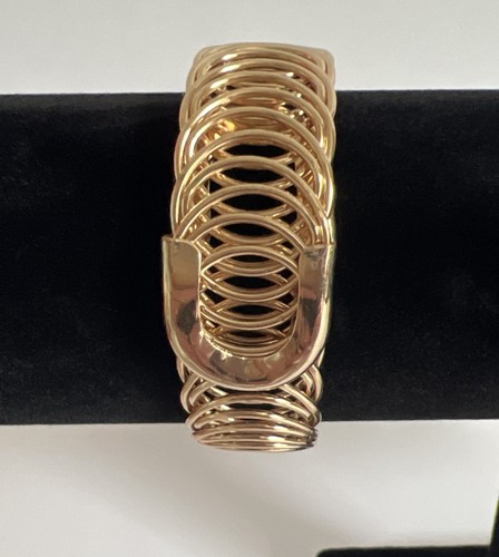 Gold tone cuff style - gold,