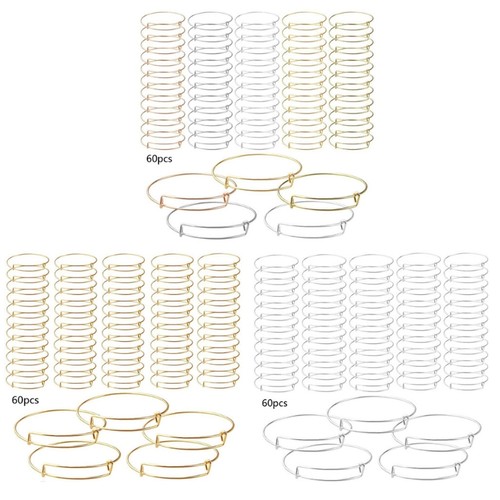 60pcs expandable blank cuff - blank,