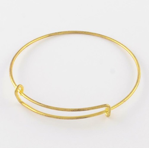 Expandable charm bangle - 5,