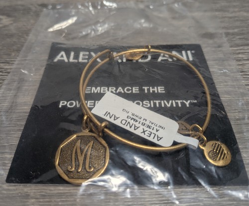 New alex and ani - and, initial