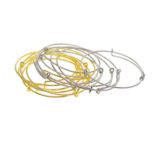 12x expandable wire bangle - expandable,