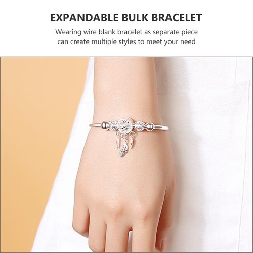 Adjustable wire bracelet - wire,